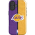 NBA Los Angeles Lakers Canvas iPhone 16 Plus Magsafe Impact Case